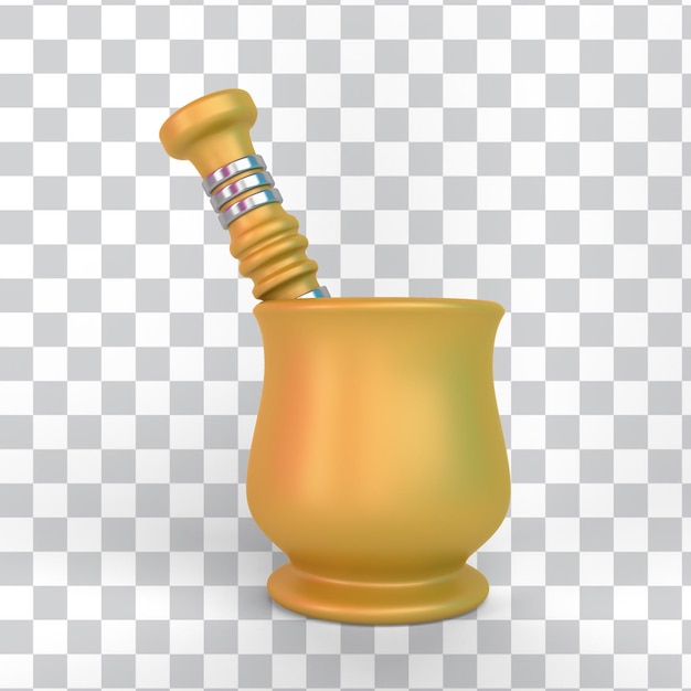 Bezpłatny plik PSD eid mortar i pestle