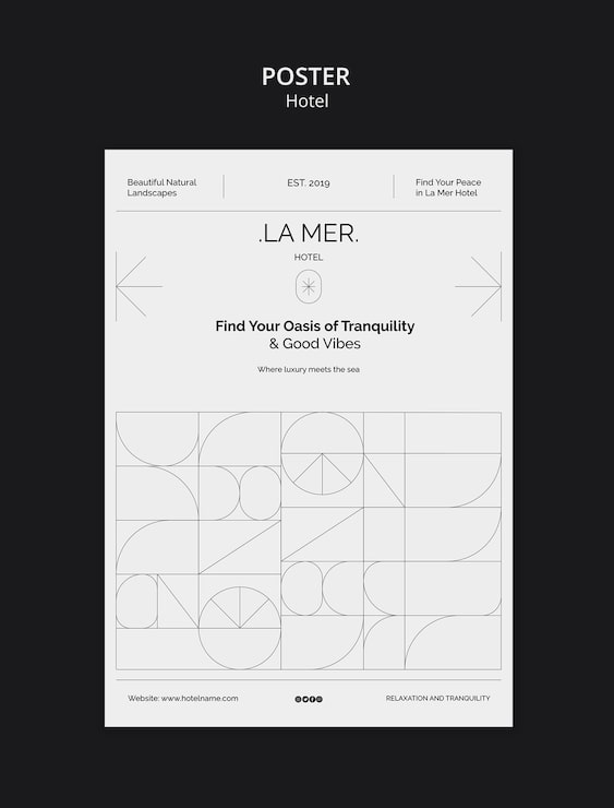 Bezpłatny plik PSD szablon rezerwacji hotelu dla komfortowych doświadczeń
