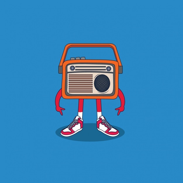 Bezpłatny plik Wektor radio ilustracji