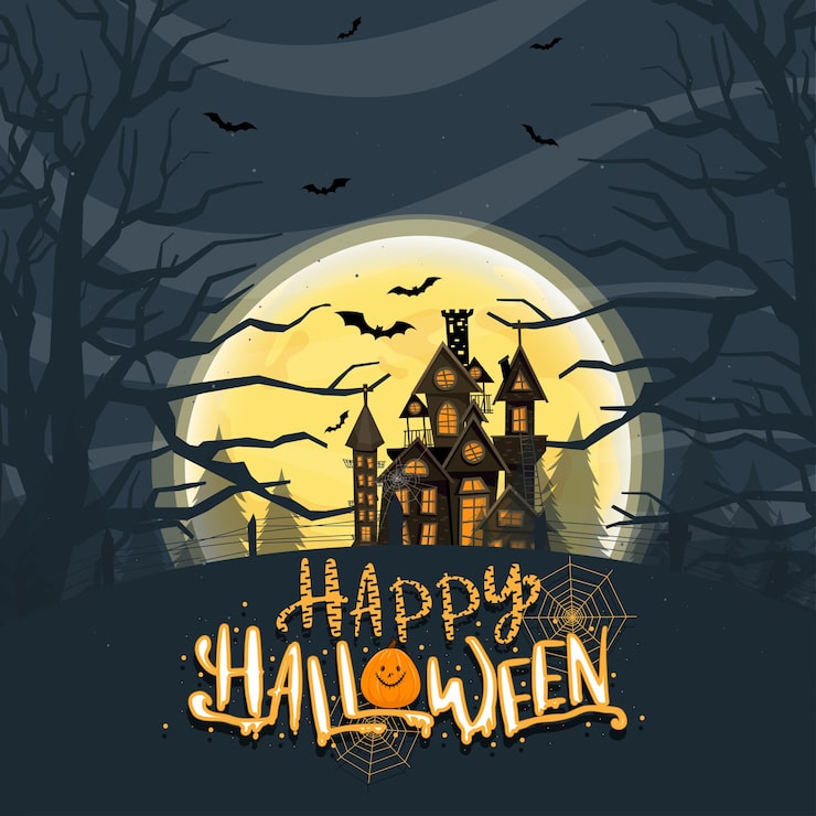 Bezpłatny plik Wektor szczęśliwej halloween.