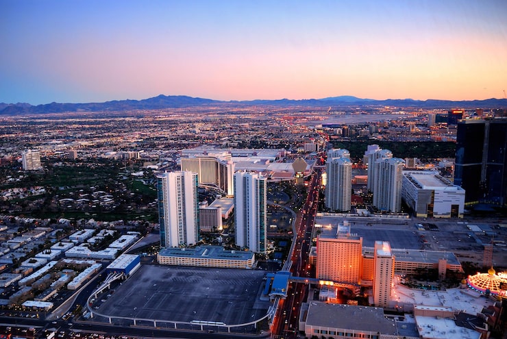 Bezpłatny plik Zdjęcie las vegas skyline