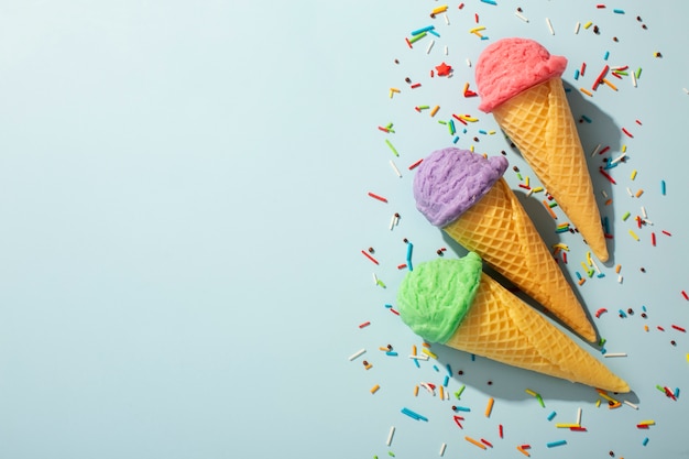 Bezpłatny plik Zdjęcie pyszne kręgi lody