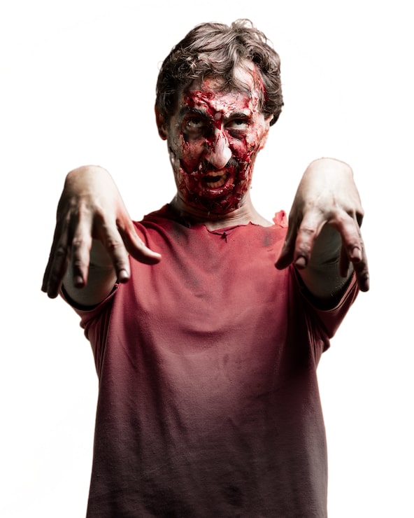 Bezpłatny plik Zdjęcie ręce zombie wiszące