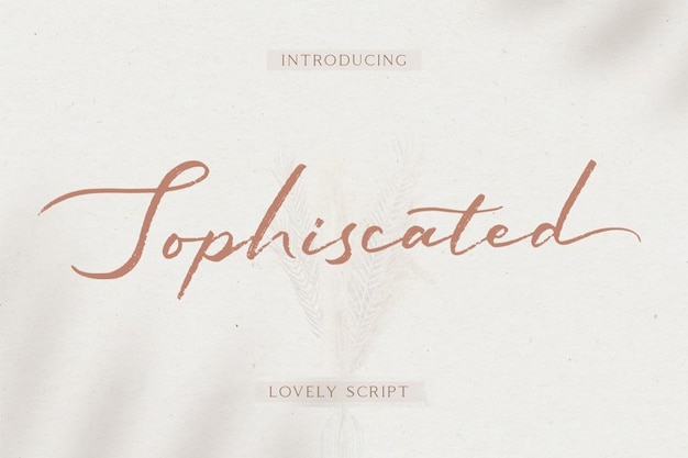 Sophiscated