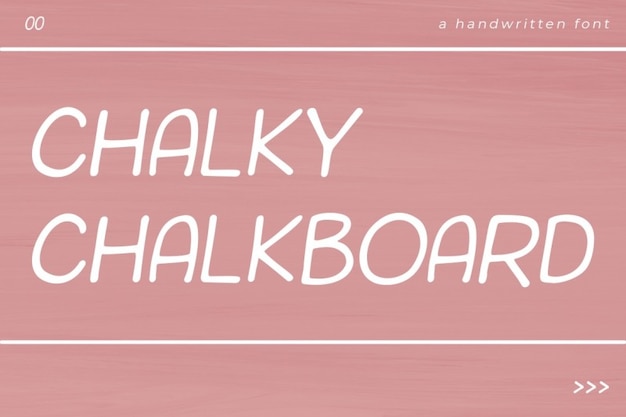 Chalky Chalkboard