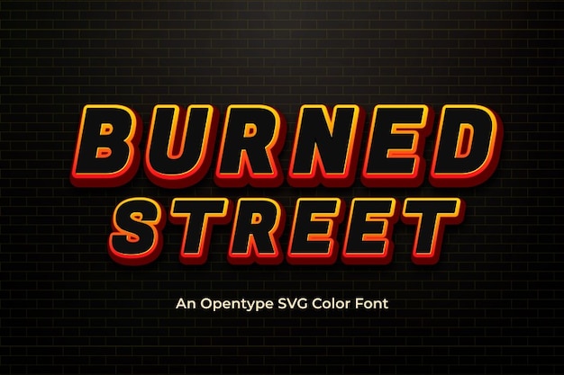 Burned Street