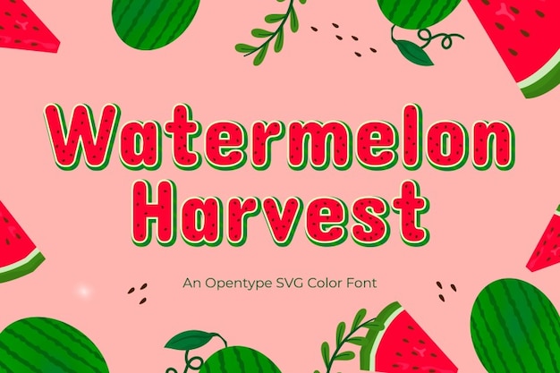 Watermelon Harvest