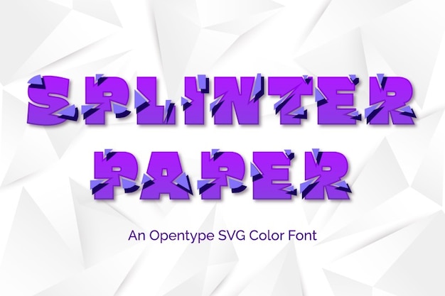 Splinter Paper