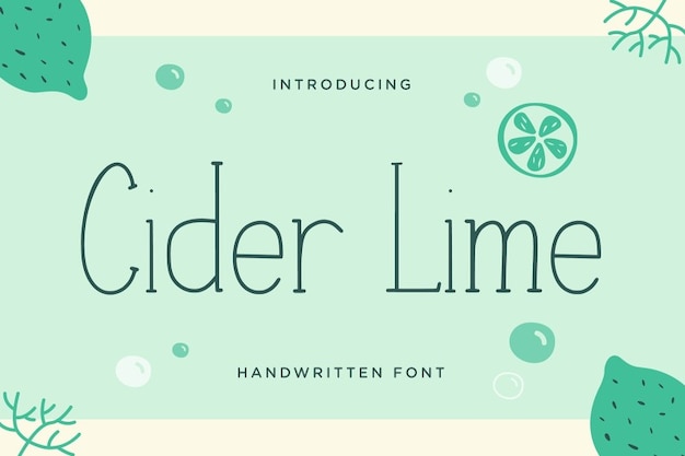 Cider Lime