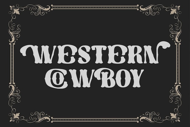 Western Cowboy
