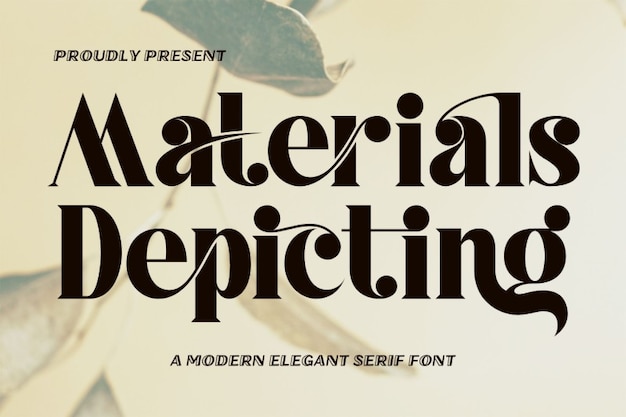 Materials Depicting