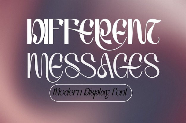 Different Messages