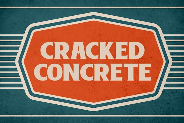 Cracked Concrete