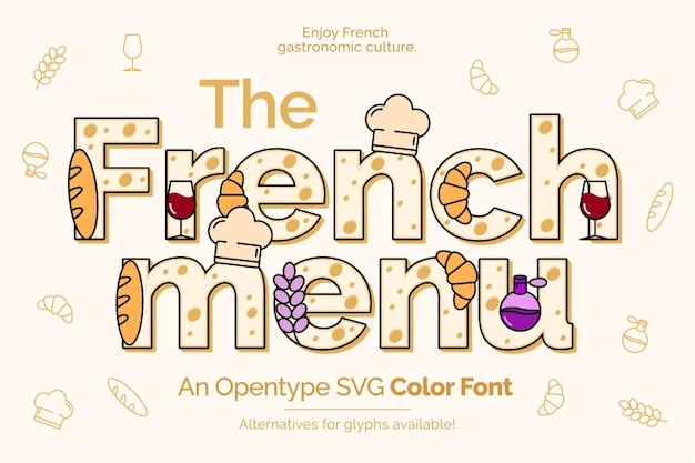 The French Menu