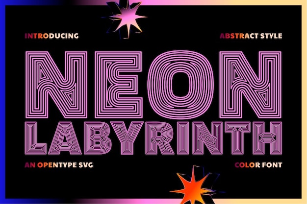 Neon Labyrinth