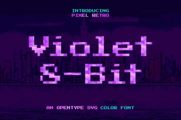 Violet 8 Bit