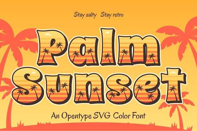 Palm Sunset