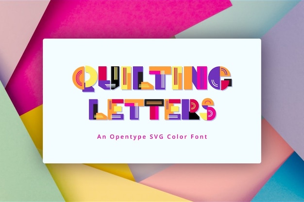 Quilting Letters