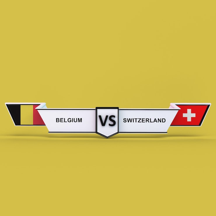 Foto gratuito bélgica vs suiza