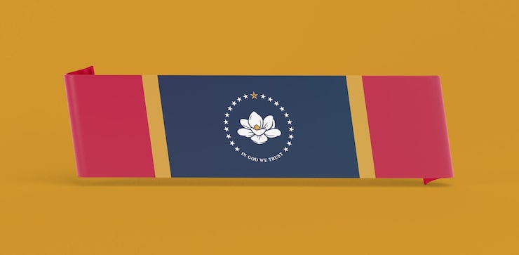 Photo Gratis bendera mississippi banner