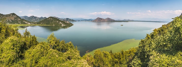 Photo Gratis bidikan indah danau skadar, montenegro
