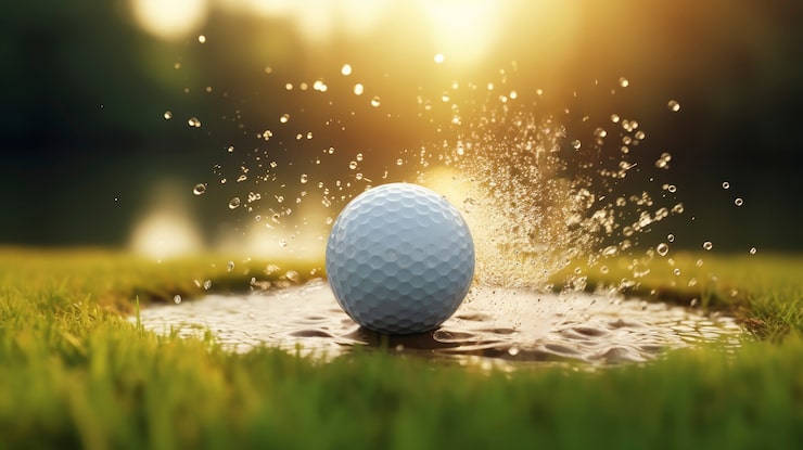 Photo Gratis bola golf di alam