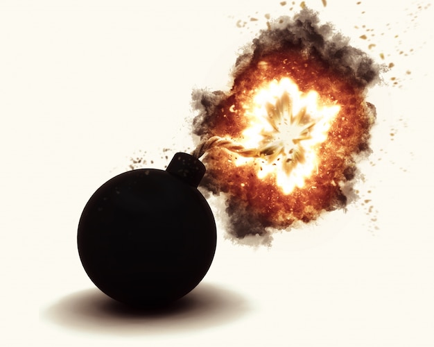 Foto gratuito bomba