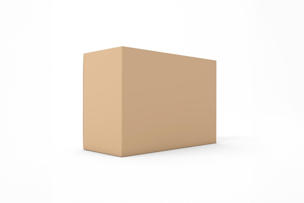 Foto gratuito caja de cartón