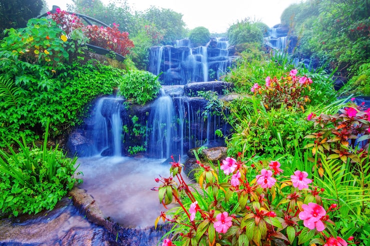 Foto gratuito cascada.