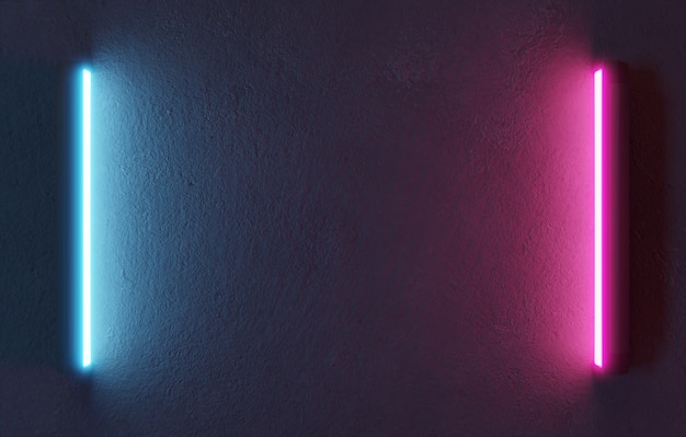 Foto gratuito composición abstracta de luz ultravioleta uv