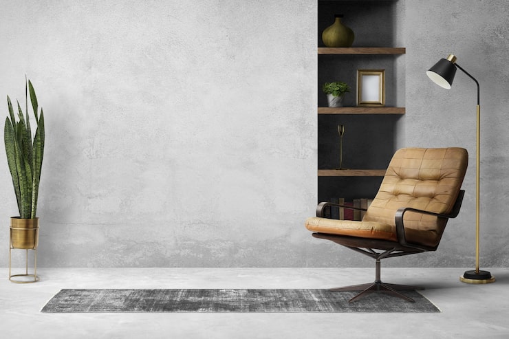 Foto gratuito diseño de interiores de oficina en casa loft