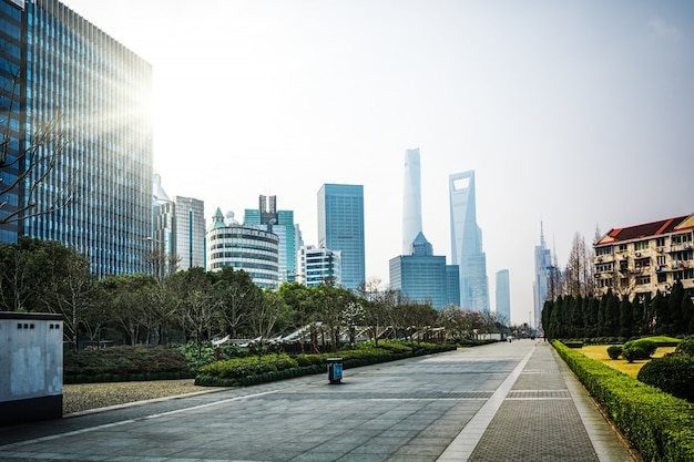 Foto gratuito edificio de shanghai