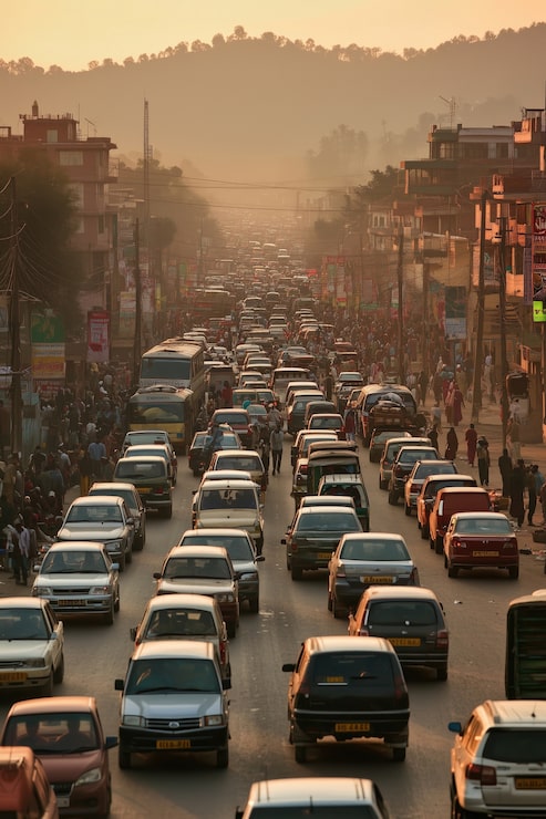 Foto gratuito escena de edificios de la ciudad india