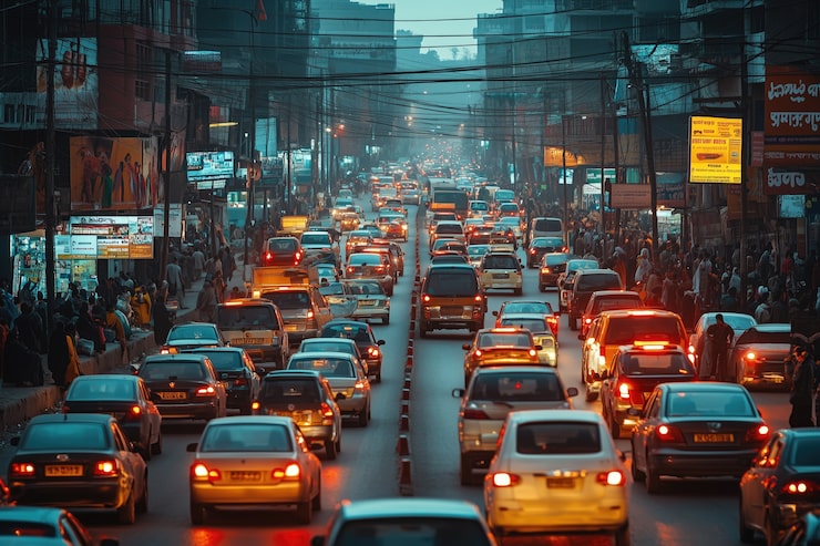 Foto gratuito escena de edificios de la ciudad india