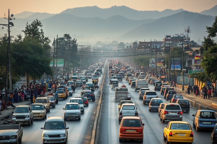 Foto gratuito escena de edificios de la ciudad india