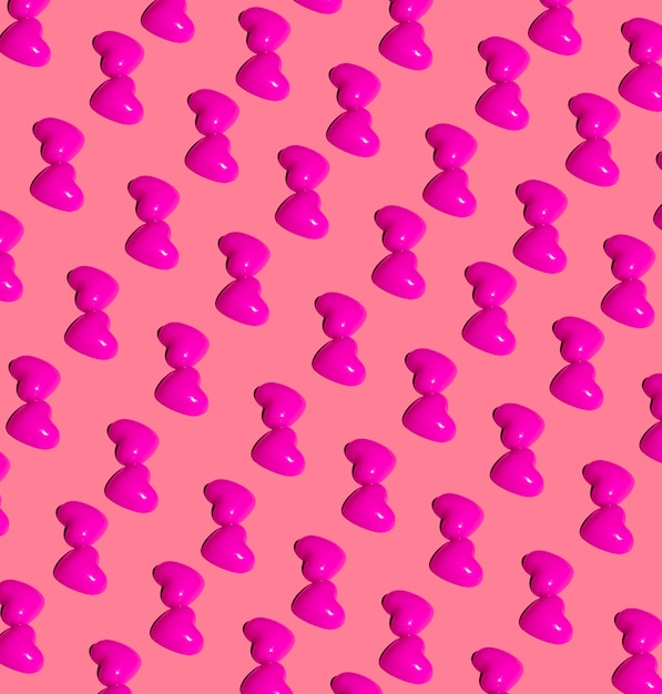 Foto gratuito estampados de san valentín