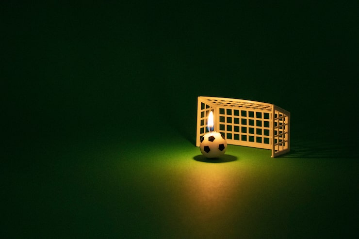 Foto gratuito feliz cumpleaños tema futbol