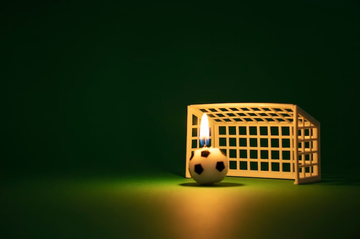 Foto gratuito feliz cumpleaños tema futbol