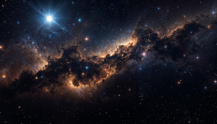 Foto gratuito el fondo espacial de la nebulosa cósmica