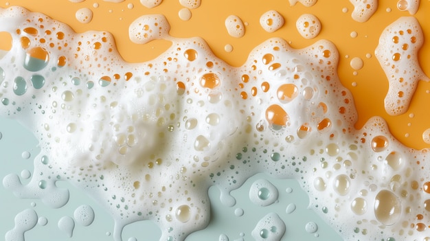 Foto gratuito fondo de espuma blanca
