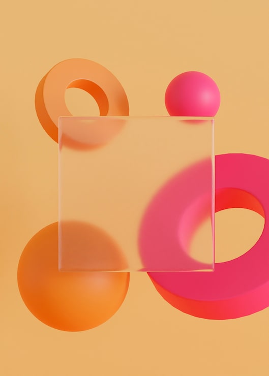 Foto gratuito fondo estético vertical con efecto 3d