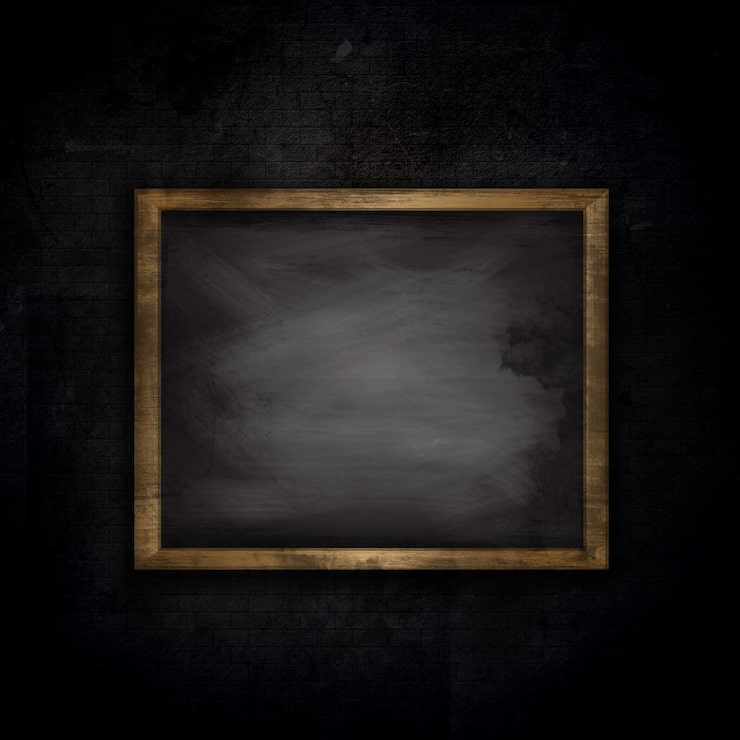 Foto gratuito fondo de pared de ladrillo grunge con pizarra