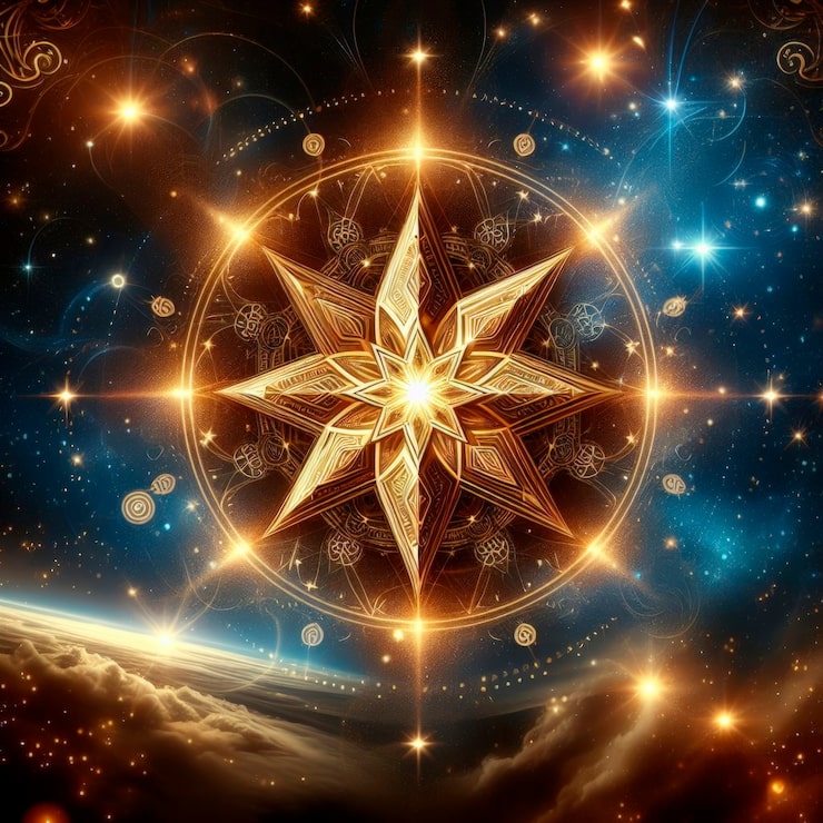 Foto gratuito ilustración de estrellas cósmicas de arte digital