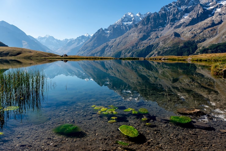Foto gratuito lac du pontet en los alpes