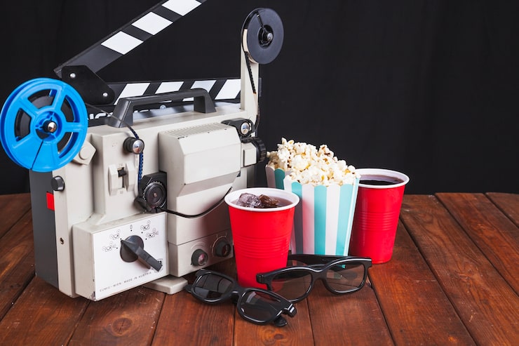 Photo Gratis perlengkapan bioskop dan proyektor film