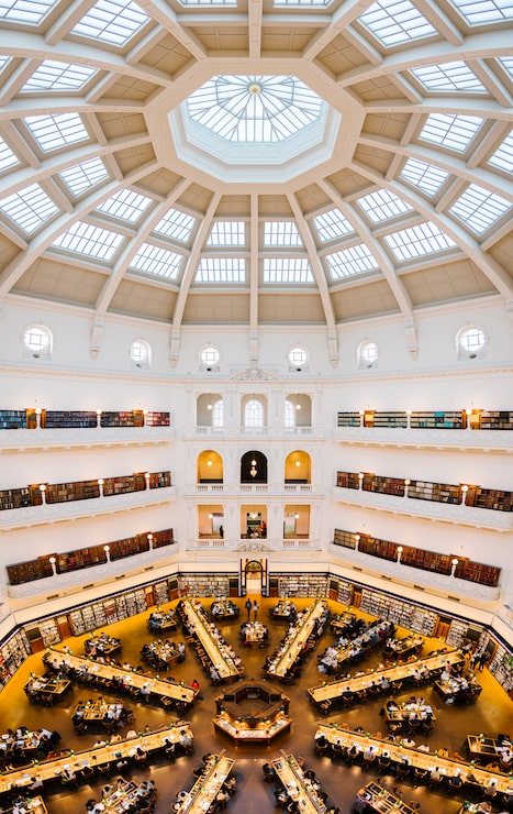 Photo Gratis perpustakaan negara di melbourne