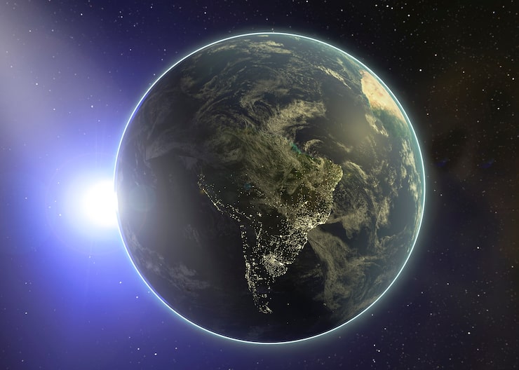Photo Gratis planet-planet indah di luar angkasa