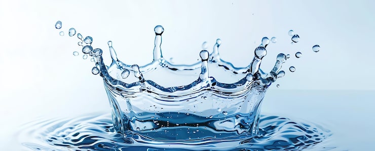 Foto gratuito salpicaduras de agua generadas por la ia