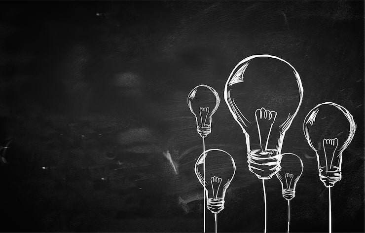Photo Gratis sketsa banyak lampu latar belakang