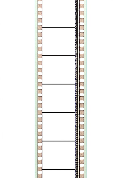 Foto gratuito una tira de película de cine